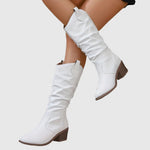 Samantha | Brown Western Boots