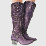 Dalia | Western Knee-High Boots