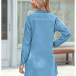 Nadorine Women's Cotton Shirt Dress