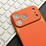 Vintage Leather Diamond Textured iPhone Case