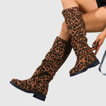 Violet | Leopard Mid-Calf Boots