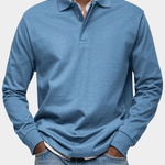 Harold | Long-Sleeve Knit Polo