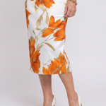 Zinnara | Halter Neck Floral Print Midi Dress