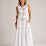 Dragonfly - Sleeveless Maxi Dress