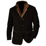 Arthur™ | Vintage Suede-Look Layered Blazer Jacket