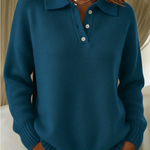 Fátima | Knit Polo Sweater