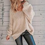 NIVA��� - Casual Long Sleeve Round Neck Sweater