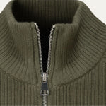 The Richmond Men’s Elegant Merino Wool Zip Up Cardigan