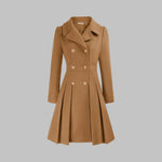 DAMI��� - Classy Double Button Long Sleeve Coat
