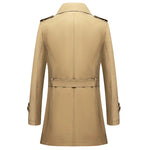 Langston Double-Breasted Trench Coat