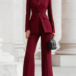 Avery | Elegant Blazer & Pants Suit Set