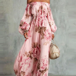 Alivia™ | Off-Shoulder Floral Maxi Dress