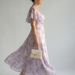 Vaelis |  Flutter Sleeve Midi Dress