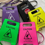 Original Stylish Letter Print PU Shoulder Bag