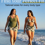 Maren | Three-Piece Tankini Bikini & Cover-Up Set