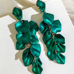 Stylish Tasseled Acrylic Earrings Accessories