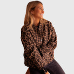 Carolina | Chic Leopard Print Jacket
