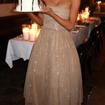 Sexy Off-shoulder Backless Bow Sexy Maxi Dress