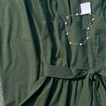 ATROVIRENS CASUAL LINEN SLIP DRESS