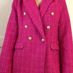 Oversized Contrast Stitch Jacket