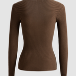 Sexy Tube Top Sweater Square Collar Base Shirts
