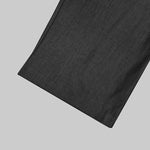 High Waisted Loose Asymmetric Solid Color Split-Joint Suit Pants Trousers
