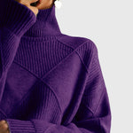 Angela��� Turtleneck Knit Sweater