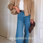Jacket casual oversized long sleeve fashionable street style jacket