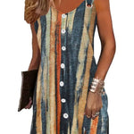 Women's Summer Vacation Sleeveless Dress