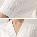 Comfortable Solid Bandage Thin Pajama Robe