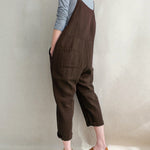 Overalls Baggy Bib Loose Overalls Jumpsuit Wide Leg Harem Casual Rompers