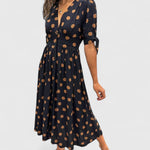 Alana | Sophisticated Polka Dot Dress