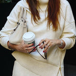 Long Sleeve Sweatshirt Casual Pocket Trousers Two-piece Set
