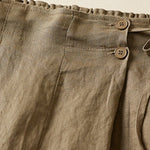 Loose Elasticity Solid Color Shorts Bottoms