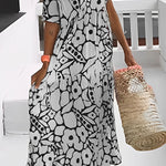 FLORAL PRINT VACATION MIDI DRESS