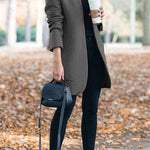 Margovil Rosamary Stand Collar Open Front Cardigan