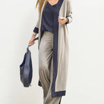 Nadorine Women's Cardigan Sets 3 Piece Pants Suits Dressy Casual Long Sleeve Lounge Sets Loose Fit Pajamas Set