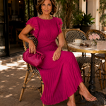 Scarlett - Classic Pleated Dress