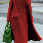 Casual Solid Pocket Turndown Collar Outerwear(5 Colors)