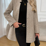 Bianca | Timeless Herringbone Long Coat