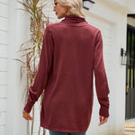 Loose Fit Lightweight V-neck Open Front Sweater Cardigan