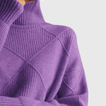 Angela��� Turtleneck Knit Sweater