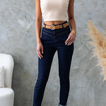 Margovil Stretchy Ribbed Knit Crop Cami Top
