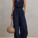 Valeria | Elegant Jumpsuit with Halter Neck
