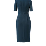 Sienna Sullivan | V-Neck Midi Dress For Women