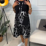 Mónica | Women's Short Sleeves Midi Dress