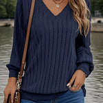 Ariana | Cozy V-Neck Sweater