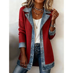 Celine | Contrast-Trim Tailored Jacket