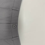 Loose Wide Leg Pockets Solid Color Ninth Pants Trousers
