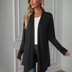 Nadorine Women's Cable Knit Oversized Dressy Cardigan Jackets Long Sleeve Cardigan Sweaters